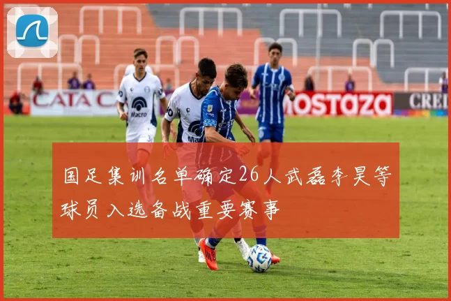 国足集训名单确定26人武磊李昊等球员入选备战重要赛事