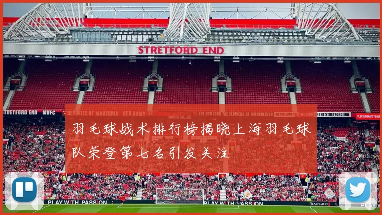 羽毛球战术排行榜揭晓上海羽毛球队荣登第七名引发关注