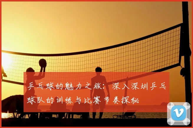 乒乓球的魅力之旅：深入深圳乒乓球队的训练与比赛节奏探秘